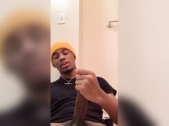 Demarcus Milks his Black Snake