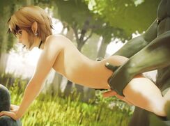 Link likes it big! (anime)