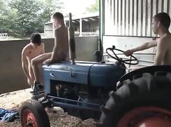 KTB - Safe Sex Condom Twinks Three Boys Outside