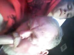 Gray; Face fucks his daddy