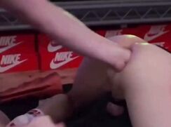 Fisting amateur dude