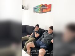 Boy with straight friend