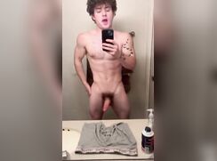 daddy rex campbell cums all over underwear