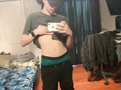 verbal fitboy cums big bedroom