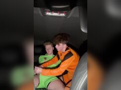 After soccer practice fuck in my car