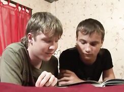 Cute young Russian boys suck and fuck gay teen porn