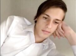 super cute guy jerk off show