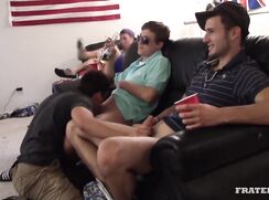 Drunked and fucked gang sex gay porn tube
