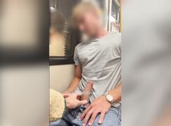 [Twit] [551] He dared me to show my dick in the subway and I dared him to touch it