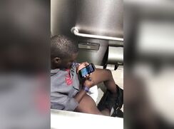 [Twit] [567] Caught this dude masturbating in the public restroom