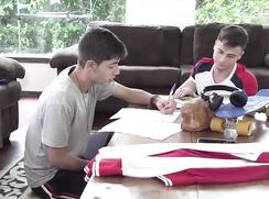 KTB - Bareback Latino Twinks Sex After Homework