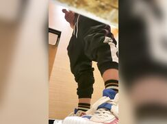 Spying on a young guy in Asian toilet (1)