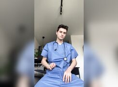 [ABX][4][436] - Young hot doctor masturbates