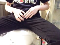 Teen boy jerking with lube cam twink porn