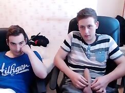 Str8 Guy Lets Gay Friend Touch