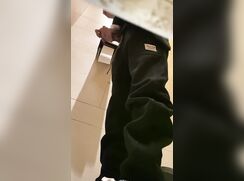 Spying on a young guy in Asian toilet 2