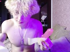 {ALV} Curly Blonde Cammer Twink Gay Porn