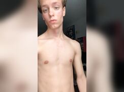 SC Young Blonde Hotty Jerks & Cums