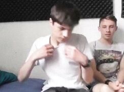 Cute young twink couple love porn buddies