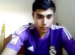 Teen boy cums and eats it