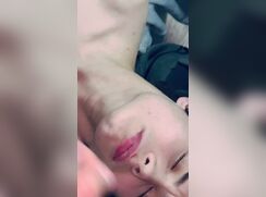 Dude cumming his boyfriend face
