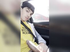 [ABX][4][563] - FRAT boy Jerks until cum in car