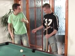 bareback started on pooltable