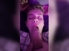 Huge dick in teen mouth
