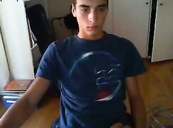 handsome straight guy wank