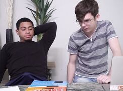 tutor teaches more than math gay boys porn