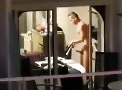 Neighbor on hidden camera