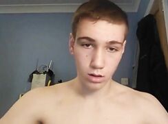 Jeffrey cums on Webcam