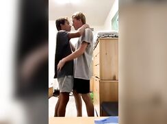 Steaming hot boys jerking