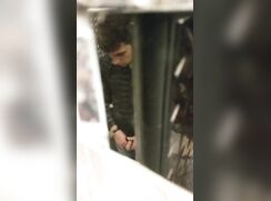 Unaware Teen Caught Pissing