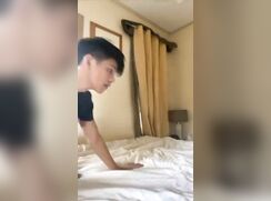 [Archive of GBT][0108] Cute twink humping his pillow and cumming