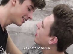 Banging new twink boy