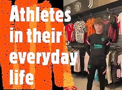 athletes in everyday life