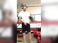 Just Jackin In The Garage Cam Porn