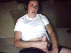 Draining His Balls While Everyone Sleeps