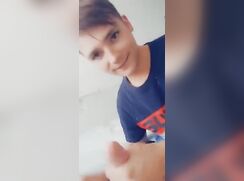 Best friend taste my twink dick