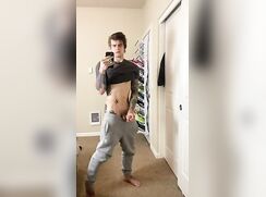 [ABX][A][089] Amateur wanking and hot cumshot