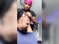 [ABX][A][103] Amateur black boy wanking and hot cumshot