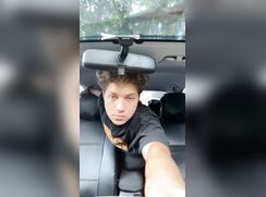 Stripping in the Car Cam Real Porn
