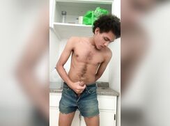 [ABX][4][731] - Jerk off in jean shorts (Cumshot ending)