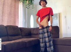 [ABX][4][776] - Gay teen model masturbates home alone while family is gone!