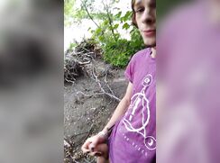 [ABX][4][823] - Peaceful masturbation by the river