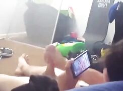 His best friend records him wanking.