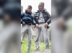 Two twinks awesome outdoor sex porn record