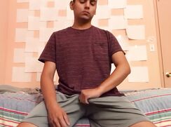 [TEEN][148] - 19 years old Mexican fat cock teen