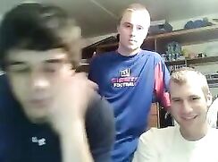 Frat boys show cam cock